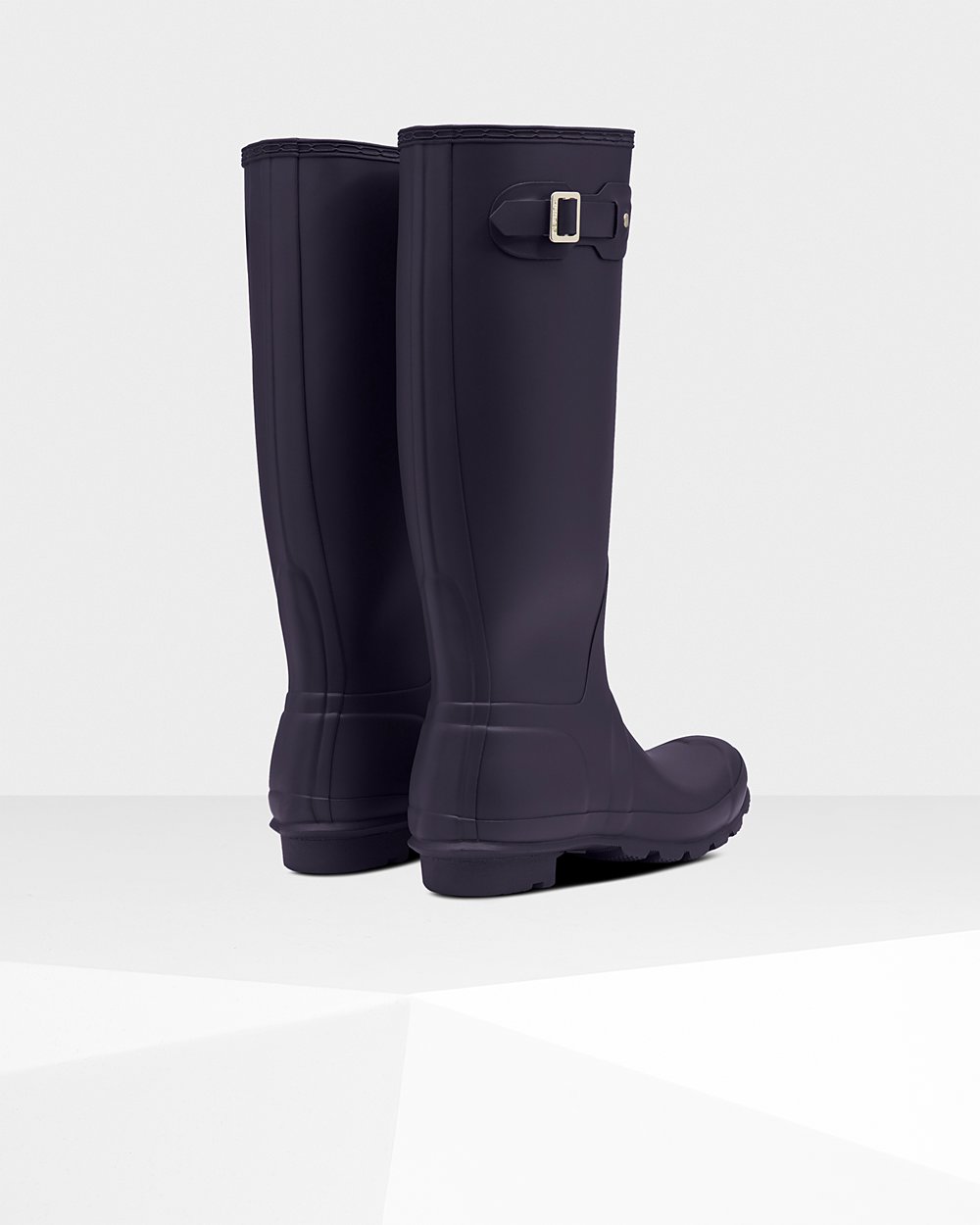 Hunter Mujer Original - Botas de Lluvia Moradas - 835-BTOUMZ